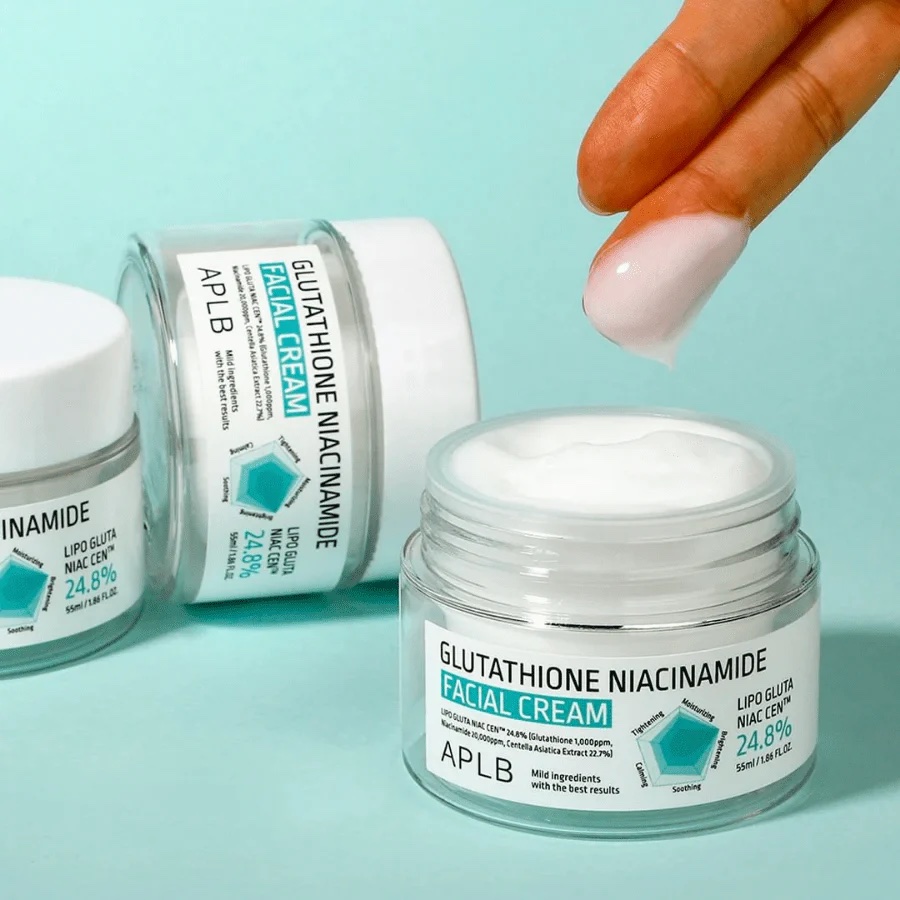 The APLB Glutathione Niacinamide Facial Cream