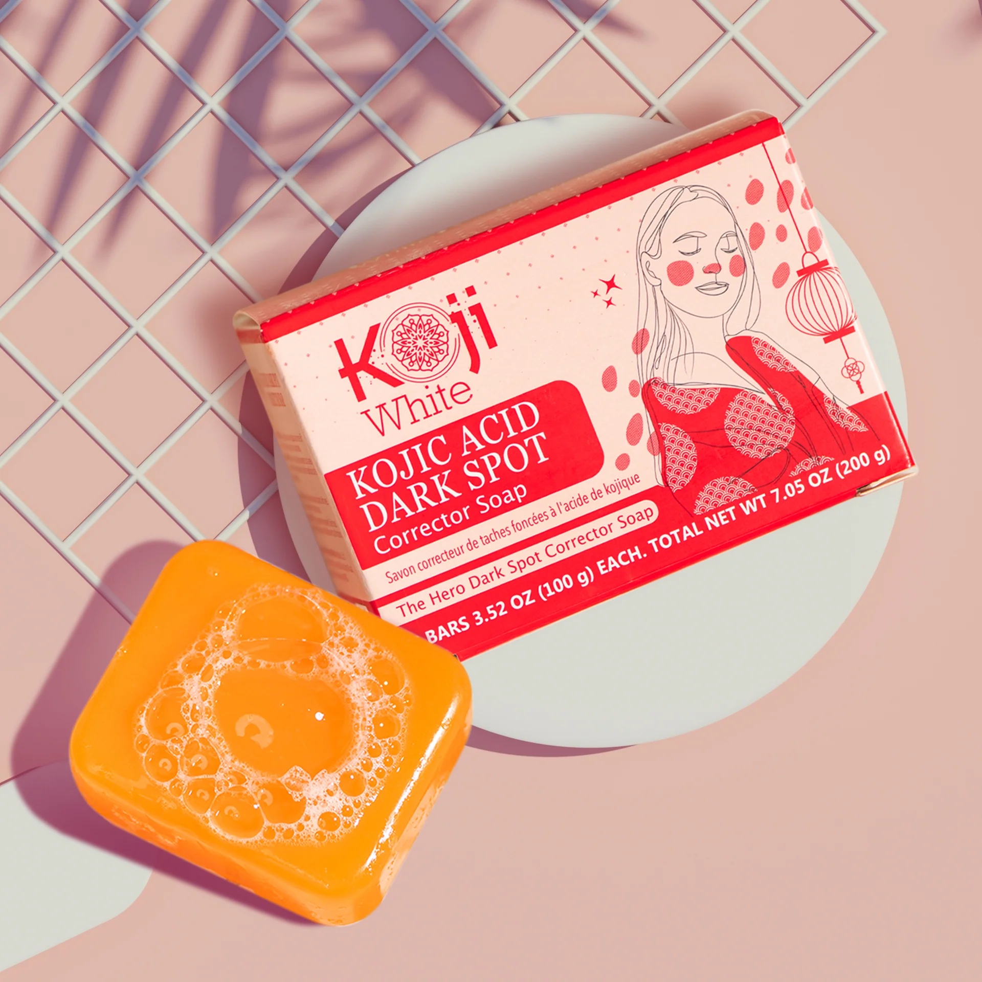 Koji White Dark Spot Corrector Soap - Image 2